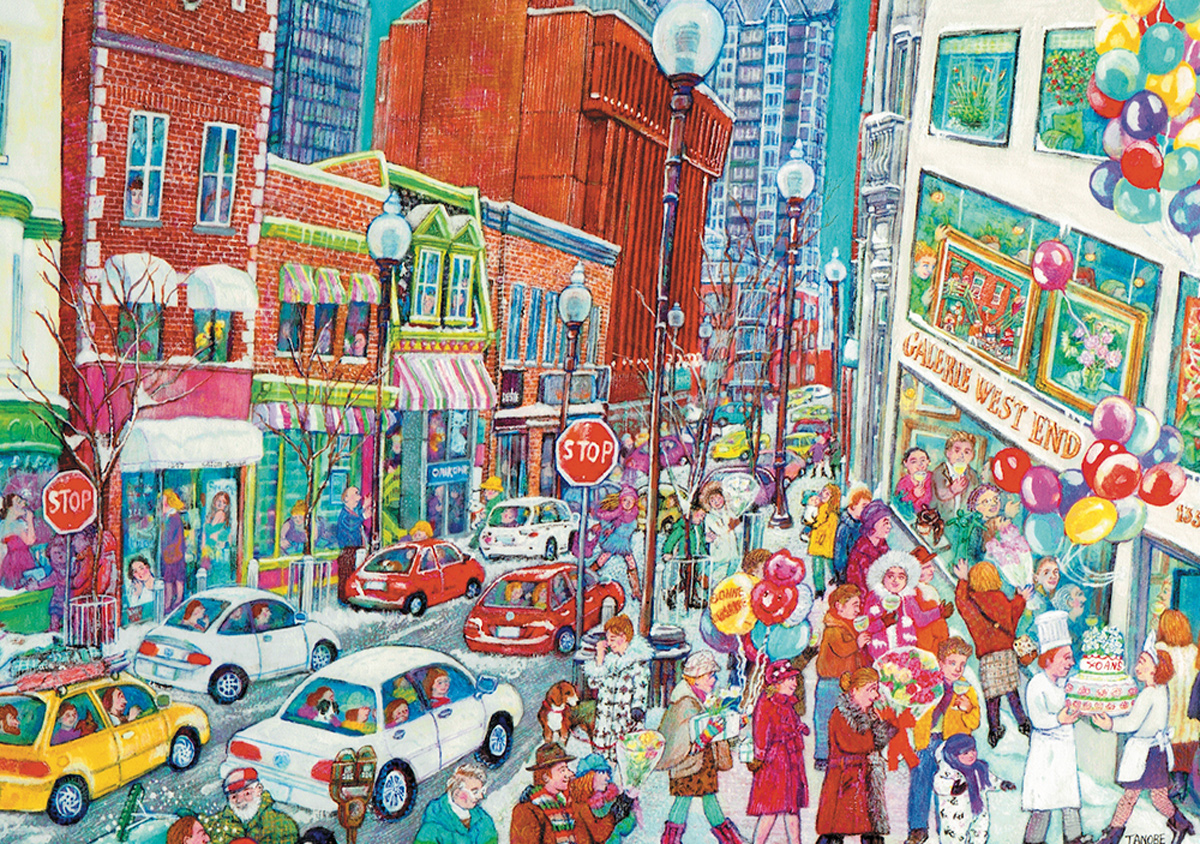 West End Gallery People Jigsaw Puzzle