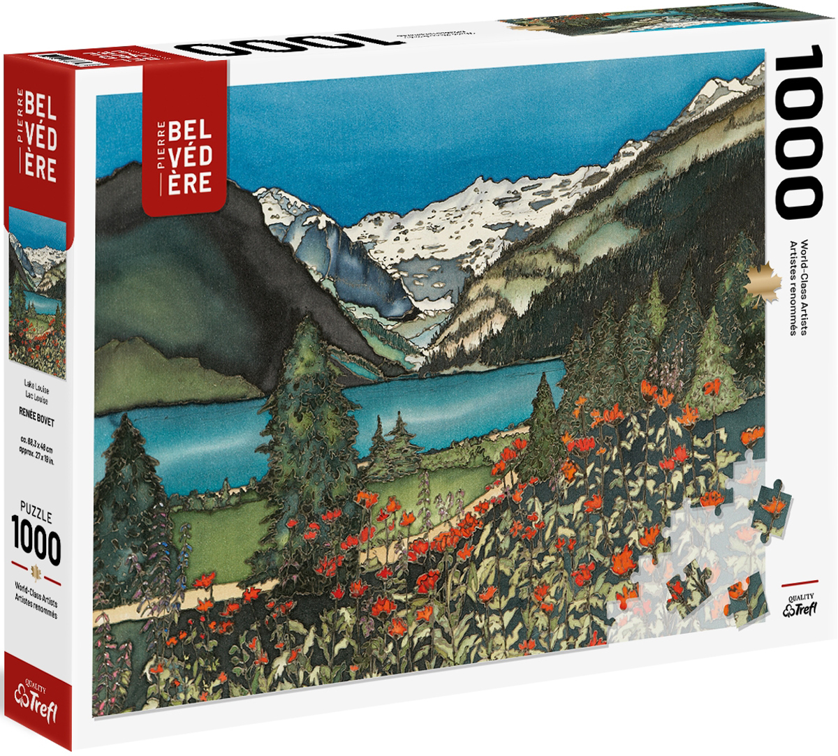 Lake Louise Landscape Jigsaw Puzzle