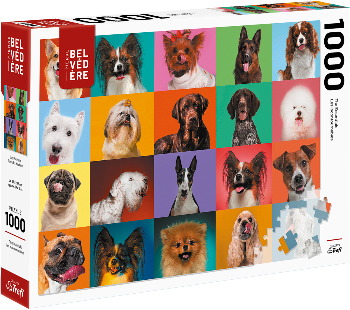 Dog Portraits Dogs Jigsaw Puzzle