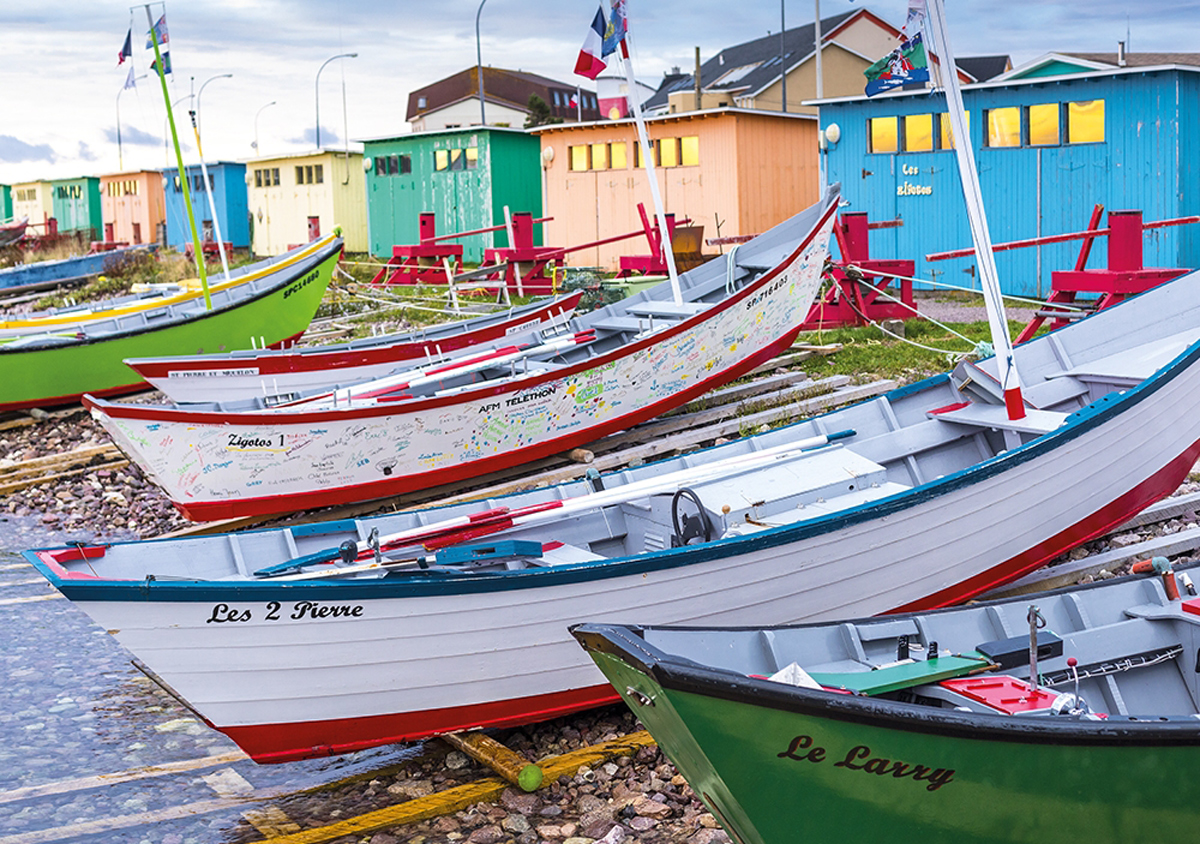 St. Pierre And Miquelon Boat Jigsaw Puzzle