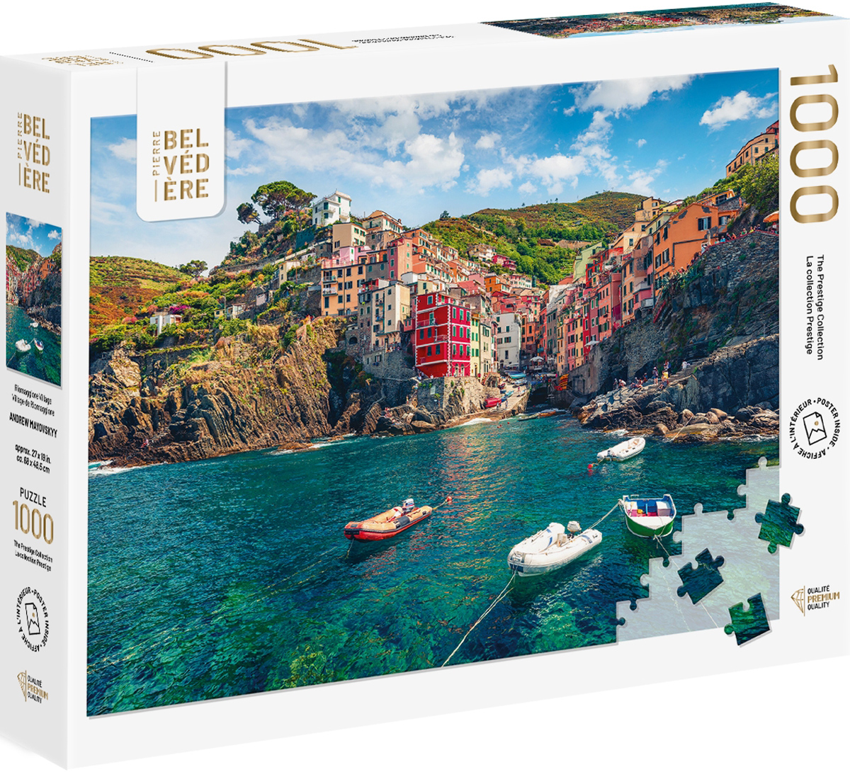 Riomaggiore Village Italy Jigsaw Puzzle