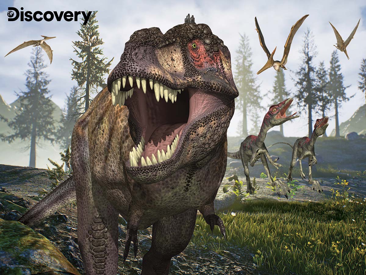 Tyrannosaurus Rex - Discovery Dinosaurs Jigsaw Puzzle