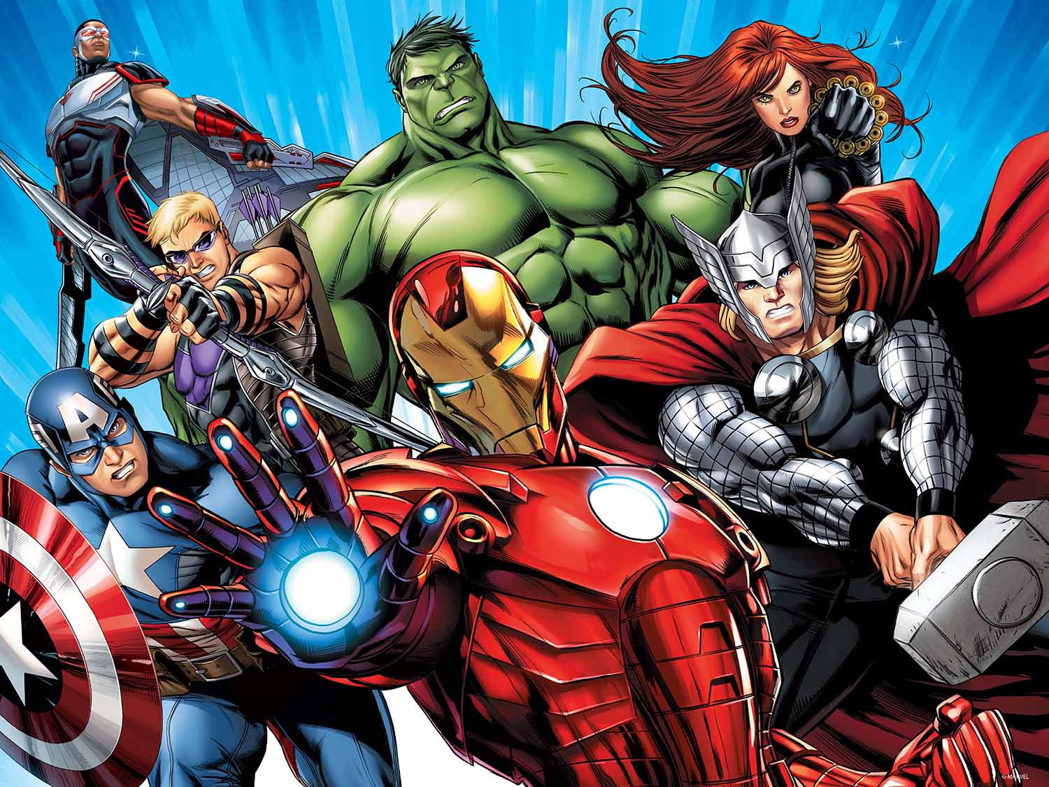 Avengers Marvel - Scratch and Dent Superheroes Jigsaw Puzzle