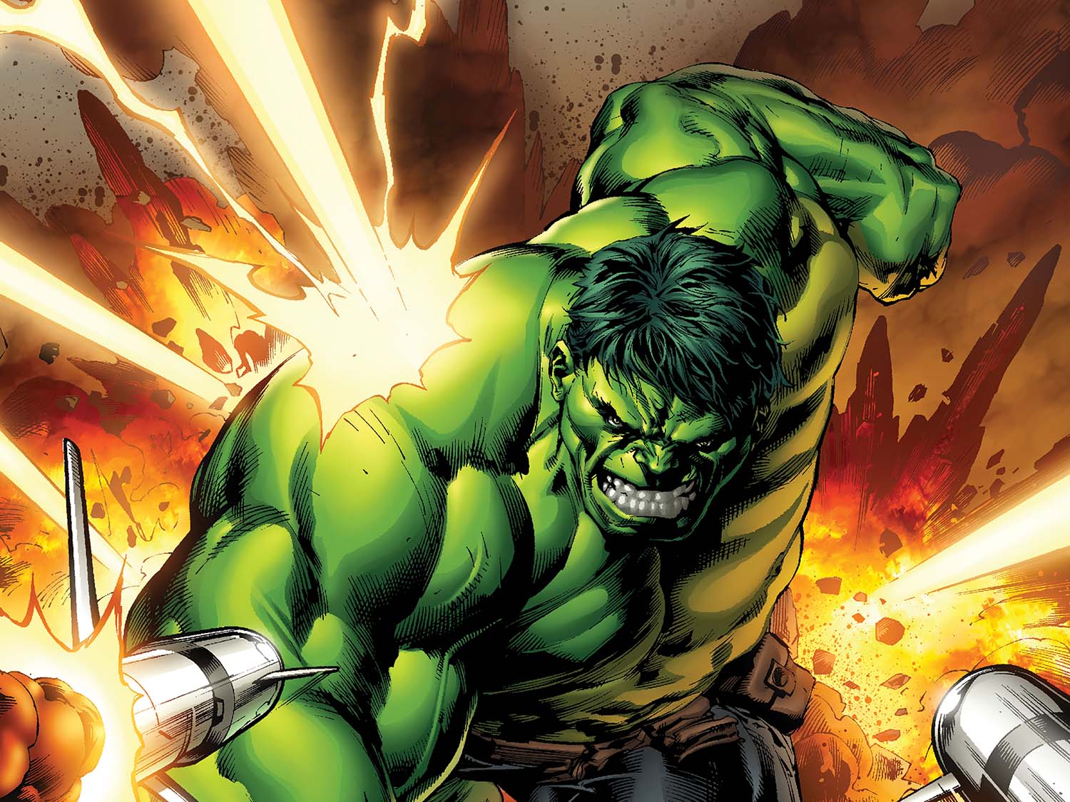 Avengers - The Hulk Marvel Superheroes Jigsaw Puzzle