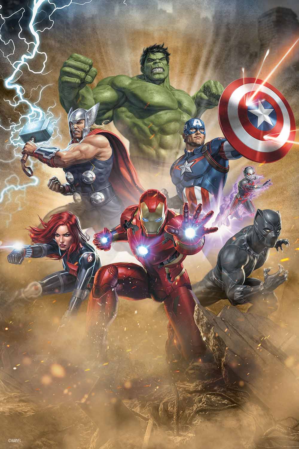 Avengers Marvel Superheroes Jigsaw Puzzle