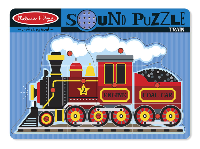 Train, 8 Pieces, Melissa and Doug Puzzle Warehouse