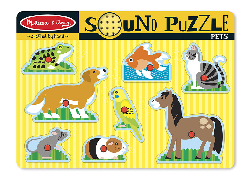 Pets - Scratch and Dent, 8 Pieces, Melissa and Doug | Puzzle Warehouse