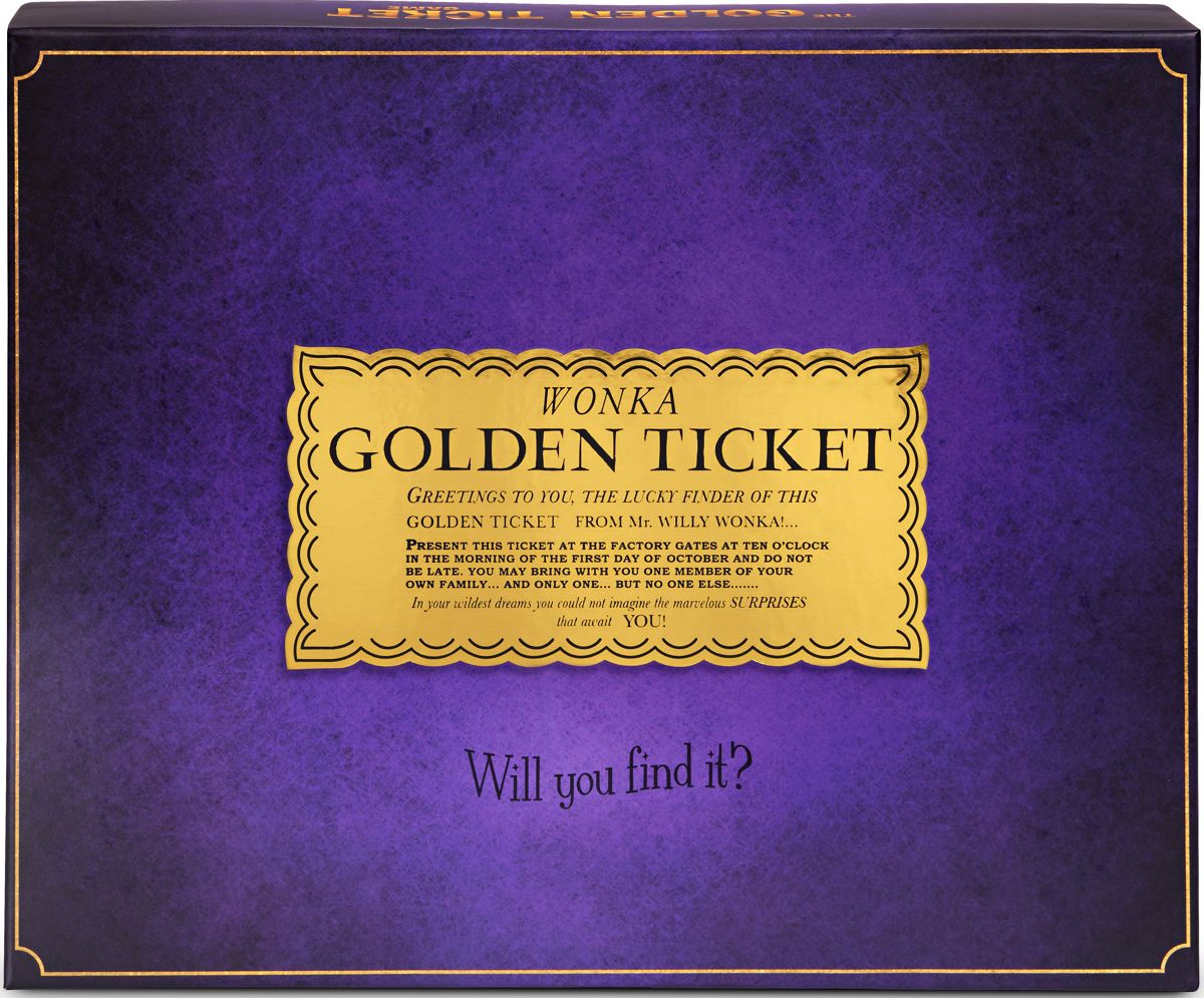 Willy Wonka's The Golden Ticket Game - Scratch and Dent