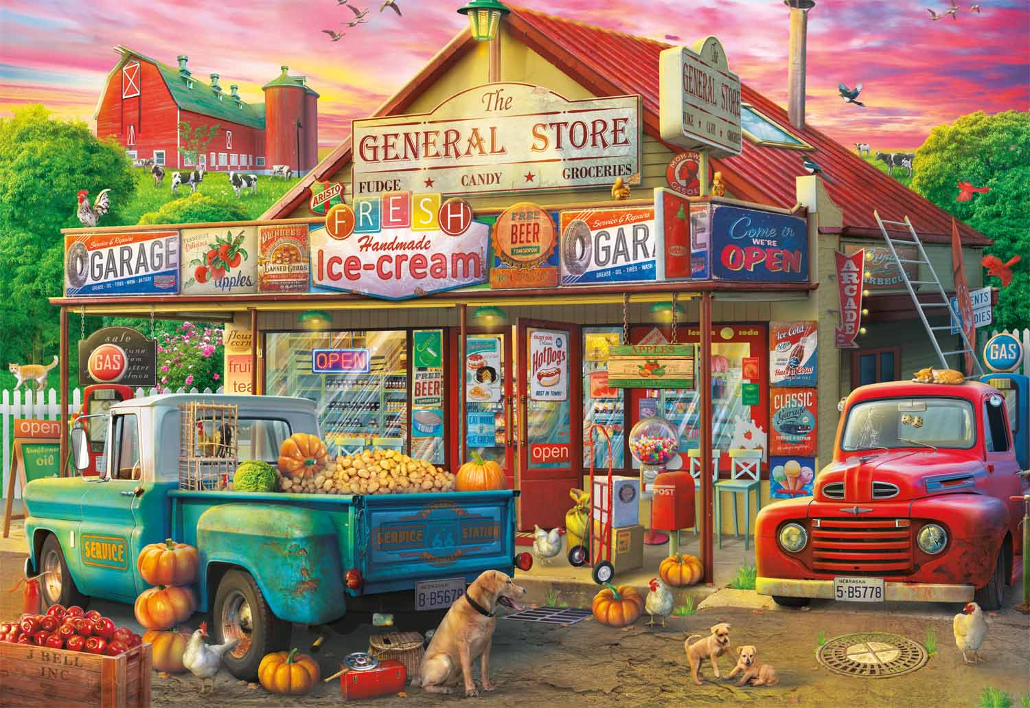 Country Store General Store Jigsaw Puzzle