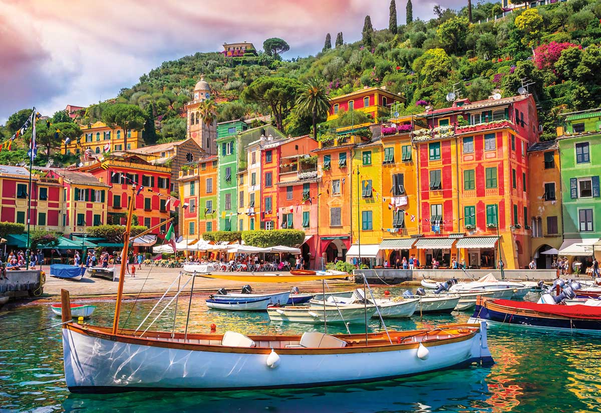 Come Sail Away - Portofino, Italy Boat Jigsaw Puzzle