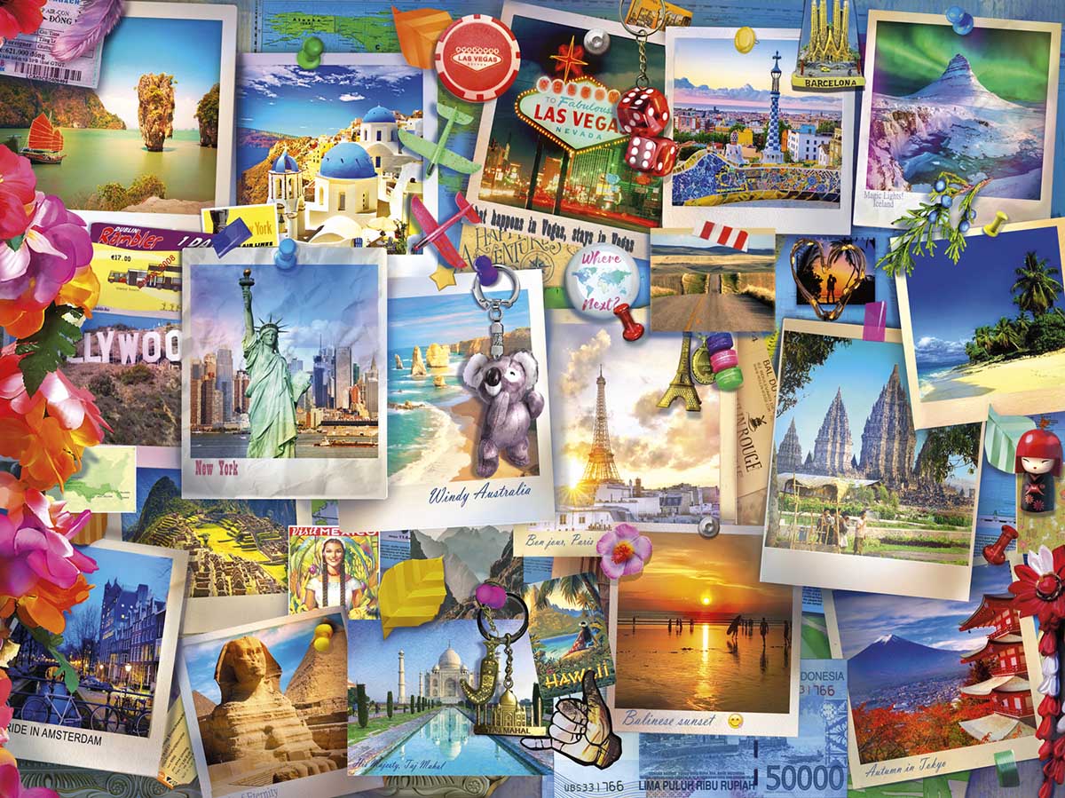 Adventure Awaits - Scratch and Dent Travel Jigsaw Puzzle
