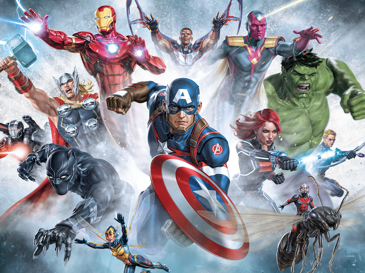 Marvel Avengers Movies & TV Jigsaw Puzzle