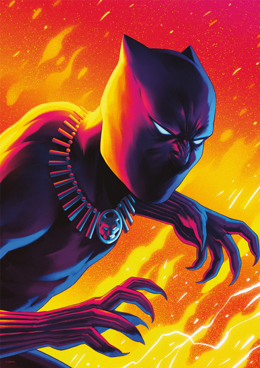 Black Panther Unofficial - Scratch and Dent Superheroes Jigsaw Puzzle