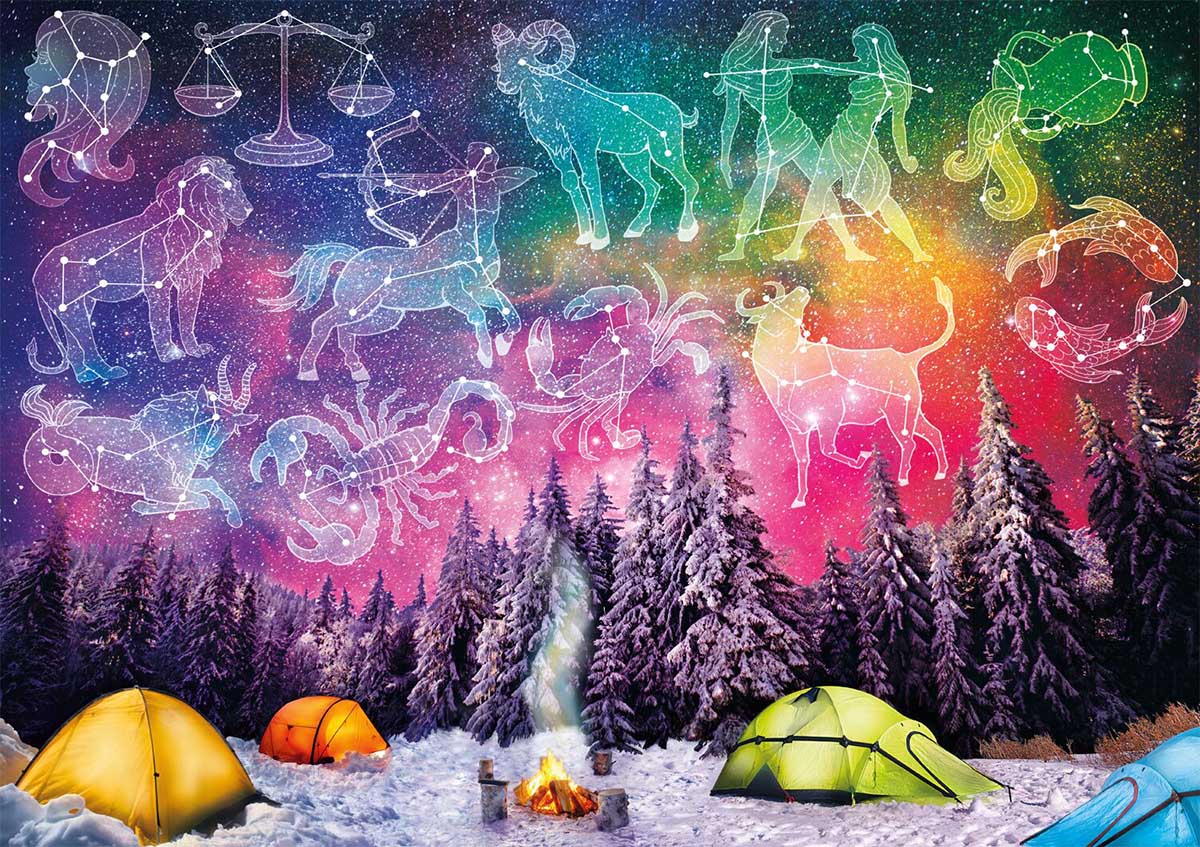 Written in the Stars Space Jigsaw Puzzle