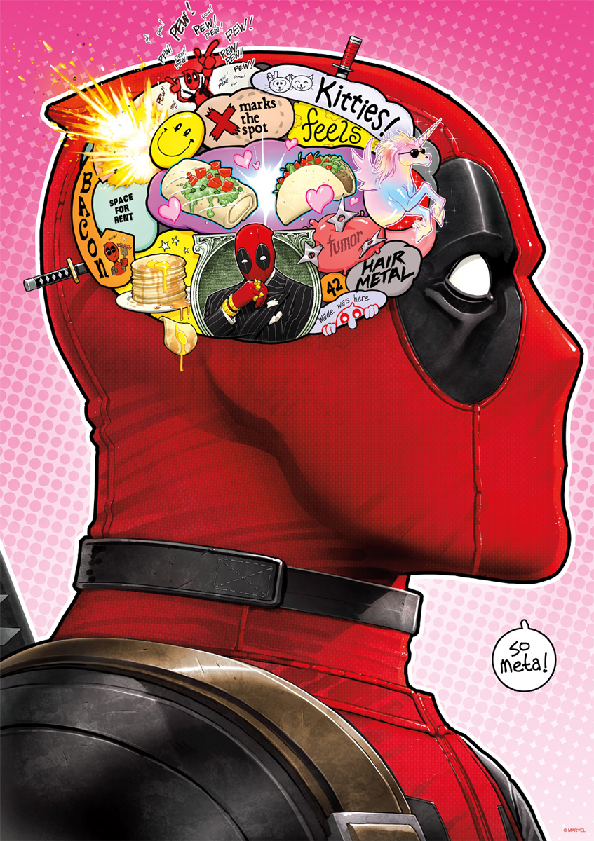 Marvel - Deadpool - So Meta Movies & TV Jigsaw Puzzle