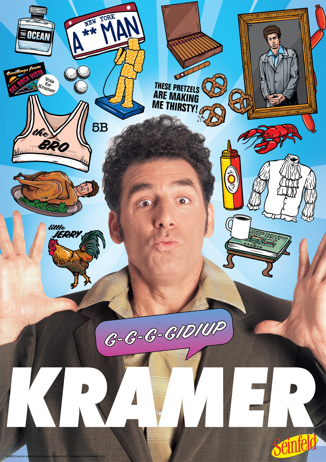 Seinfeld: Kramer Humor Jigsaw Puzzle