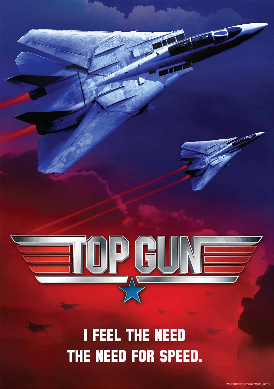 Top Gun - Scratch and Dent Plane Jigsaw Puzzle