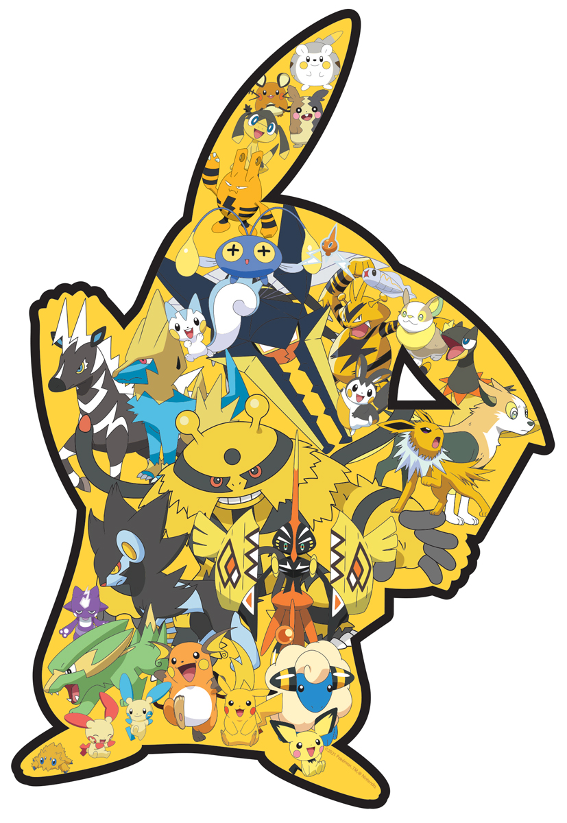 Pokemon Puzzle 500 Piece Buffalo Eevee Evolution Pikachu Jigsaw Puzzle New 