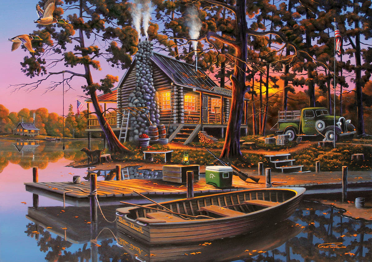 Eugene's Hunting & Fishing - Scratch and Dent Father's Day Jigsaw Puzzle