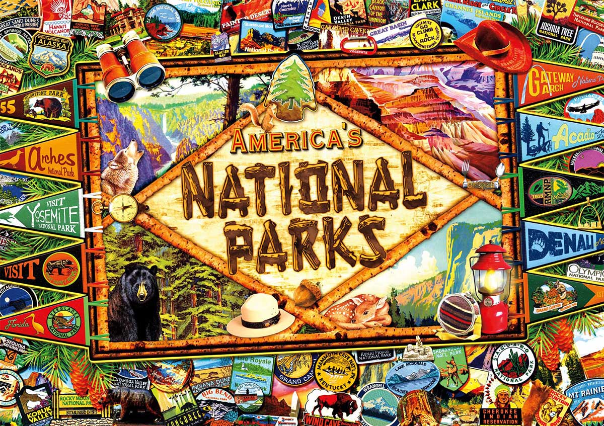 America's National Parks National Parks Jigsaw Puzzle