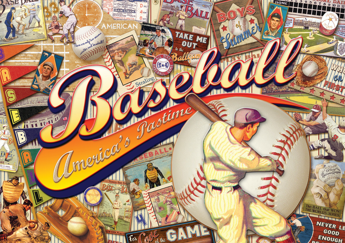 Baseball, 500 Pieces, Buffalo Games 