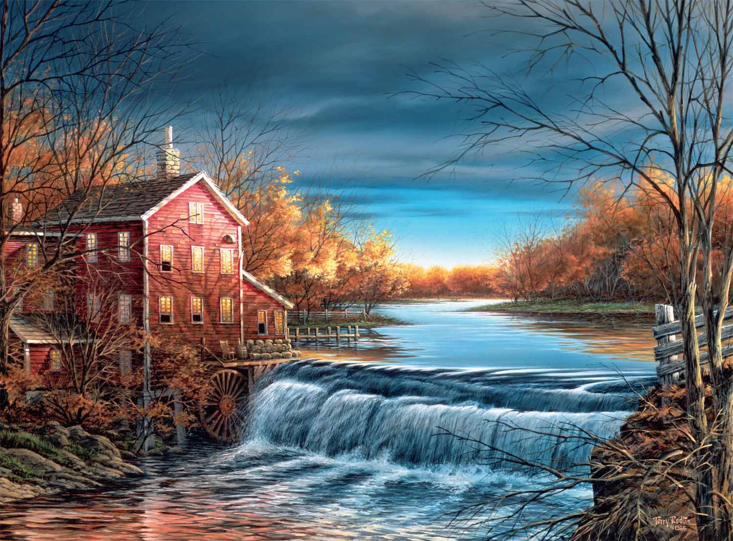 Autumn Afternoon Fall Jigsaw Puzzle