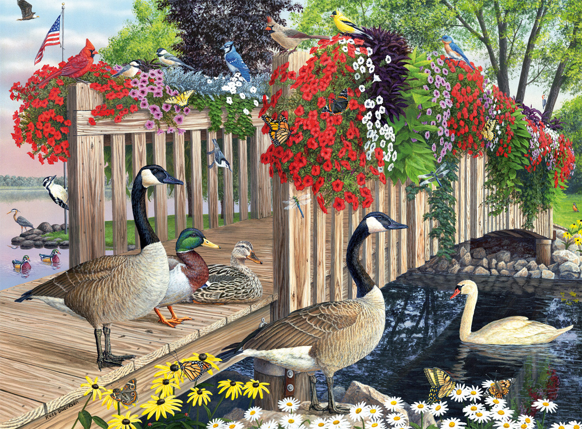 Nature's Blessing Birds Jigsaw Puzzle