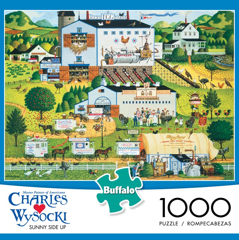 charles wysocki 1000 piece puzzles