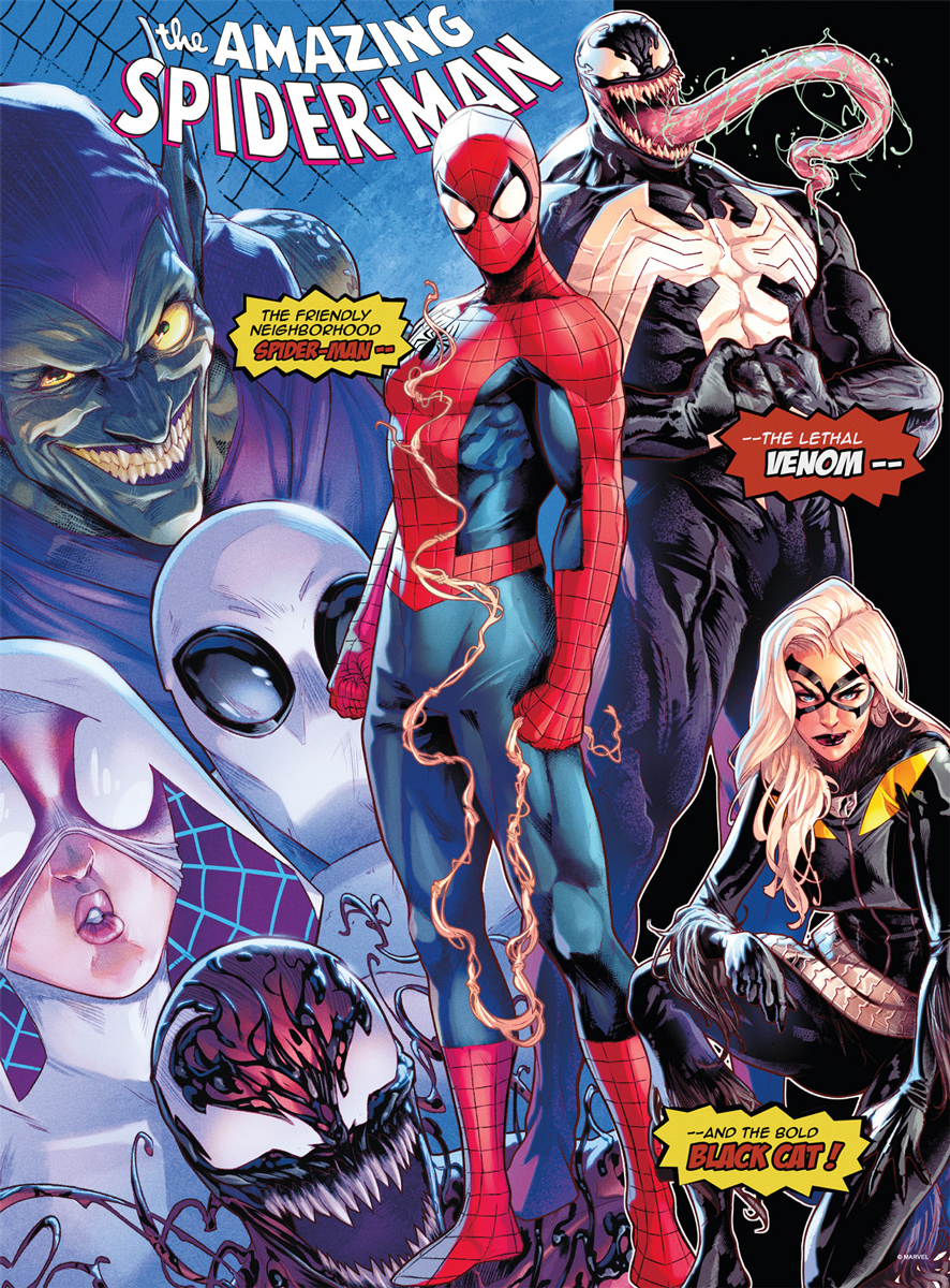 Marvel THE AMAZING SPIDERMAN DOMINOES Spider-Man