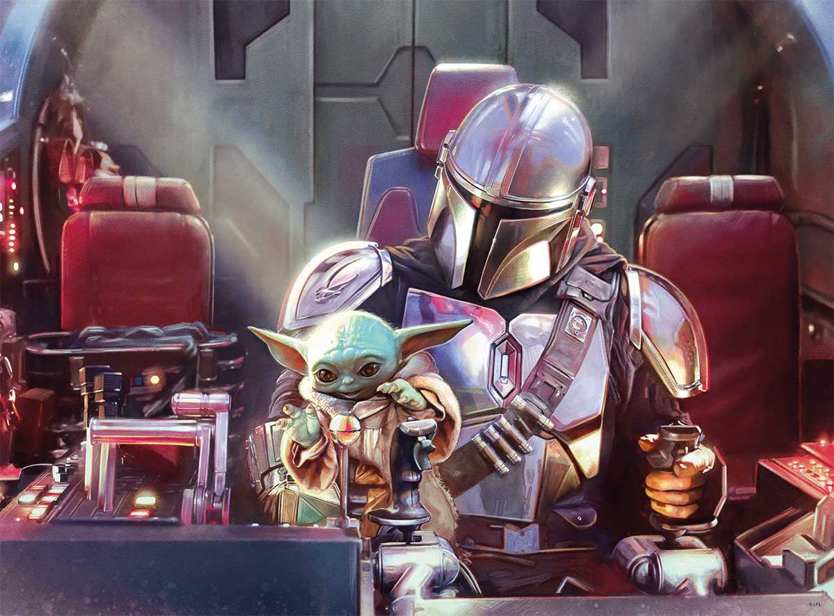 Star Wars Mandalorian This Is Not a Toy 1000 PC Buffalo Games Jigsaw Puzzle for sale online 