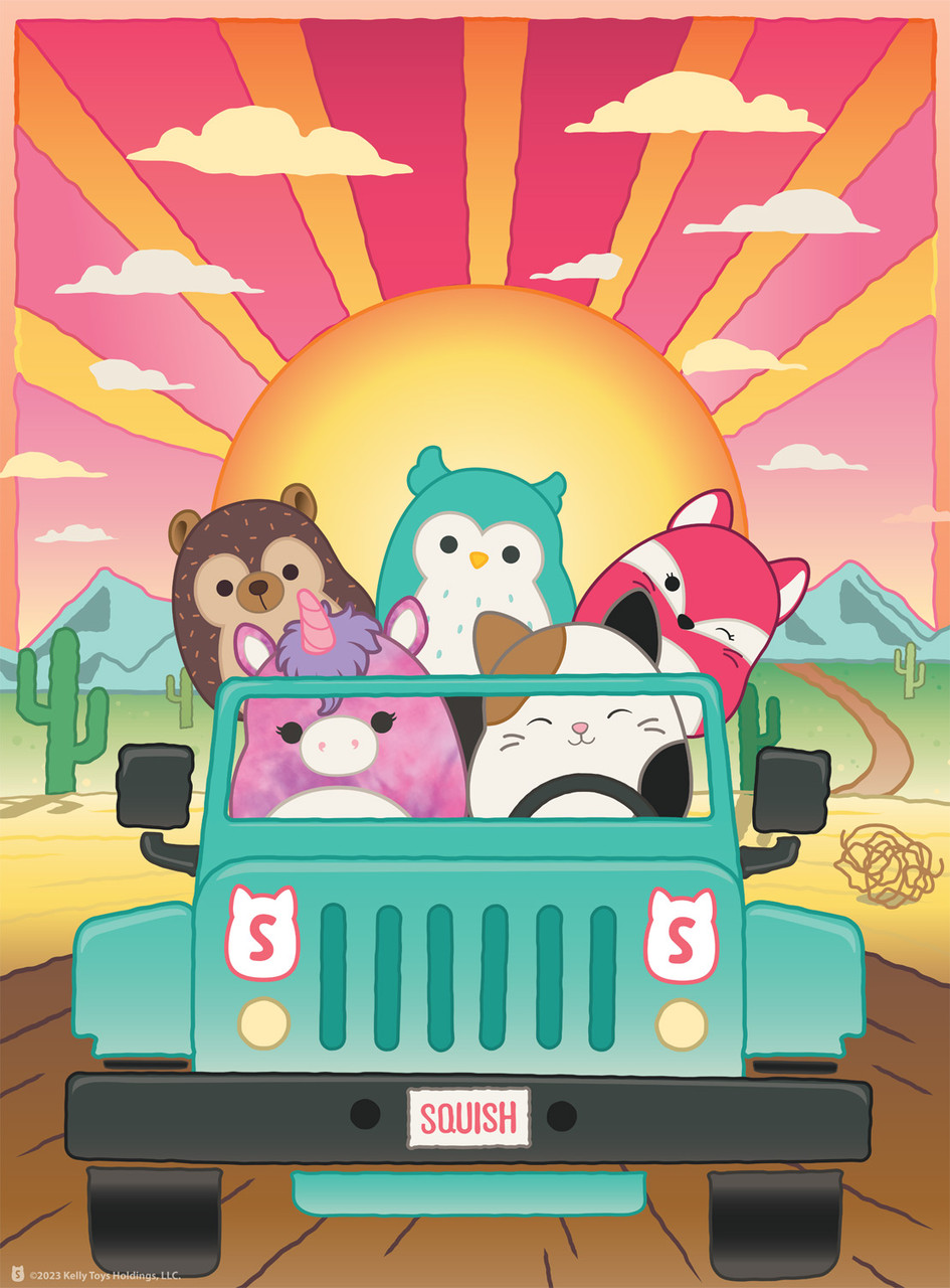 Road Trip - Scratch and Dent Animals Jigsaw Puzzle