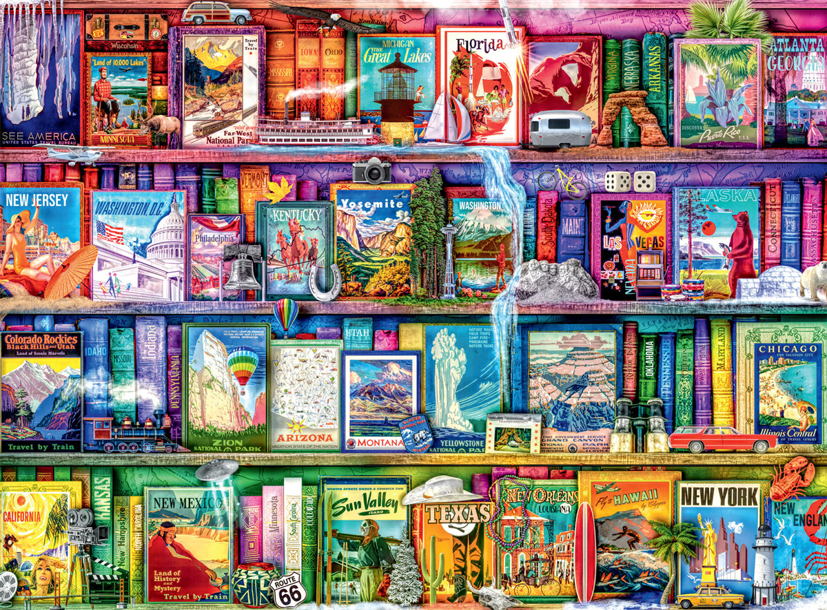 Travel Trinkets - Scratch and Dent Travel Jigsaw Puzzle
