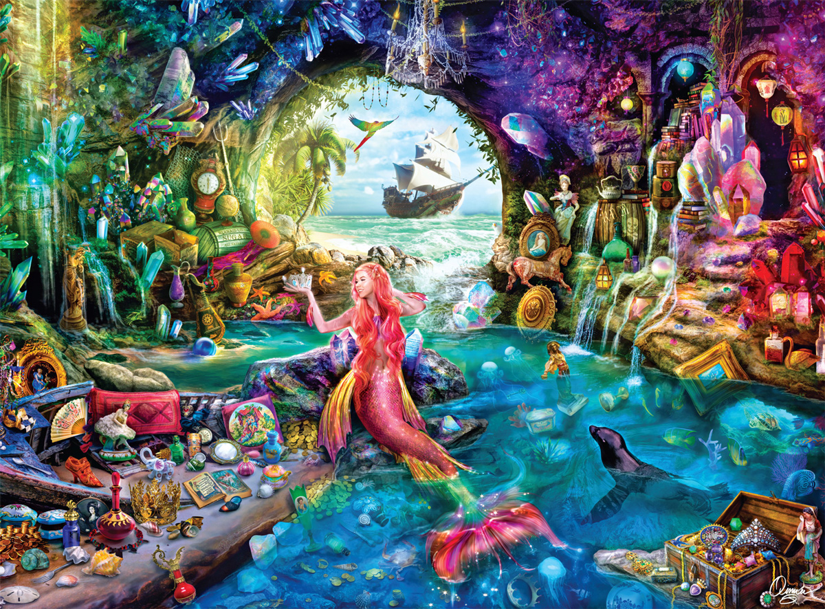 Jogo Mermaid Jigsaw no Jogos 360