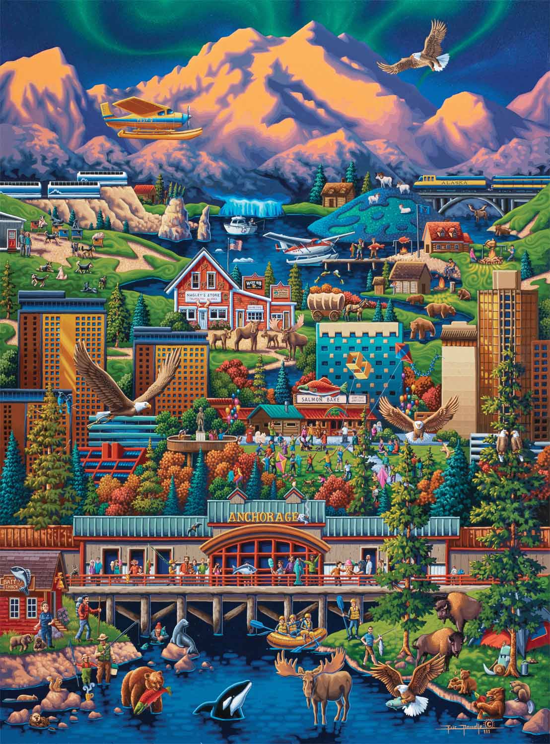 Anchorage United States Jigsaw Puzzle