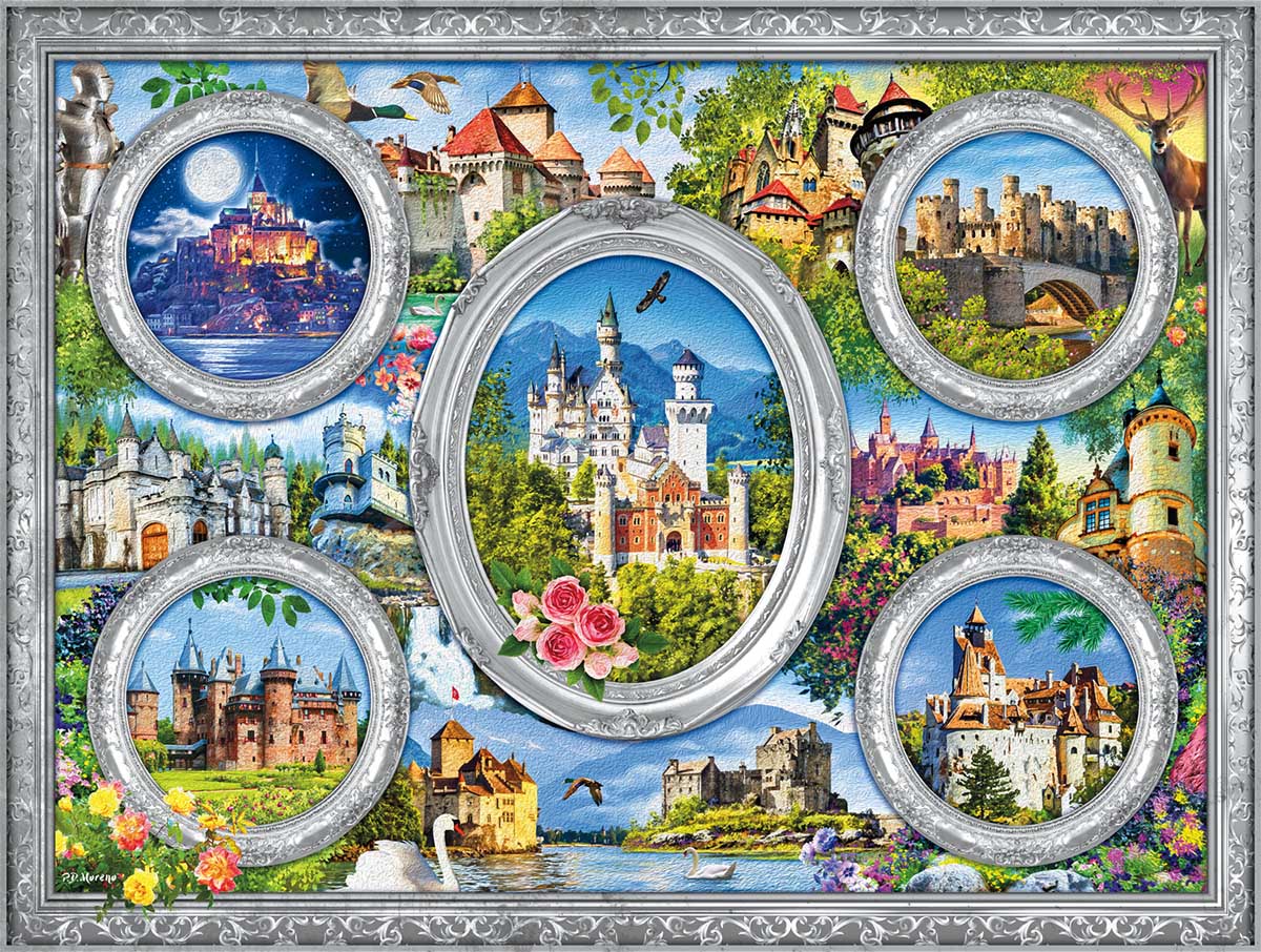 Enchanted Frame - Scratch and Dent Castle Jigsaw Puzzle