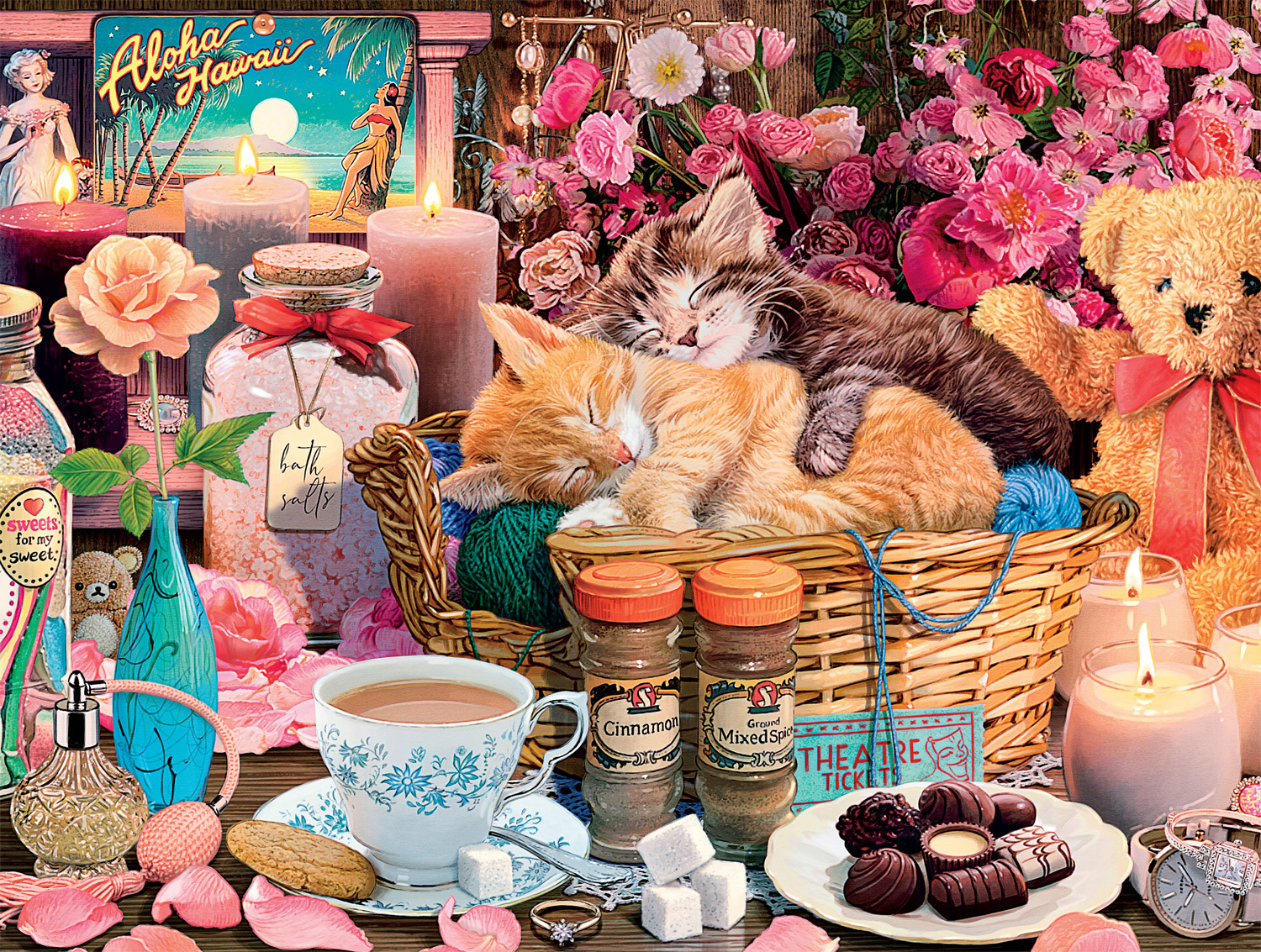 All Things Nice Cats Jigsaw Puzzle