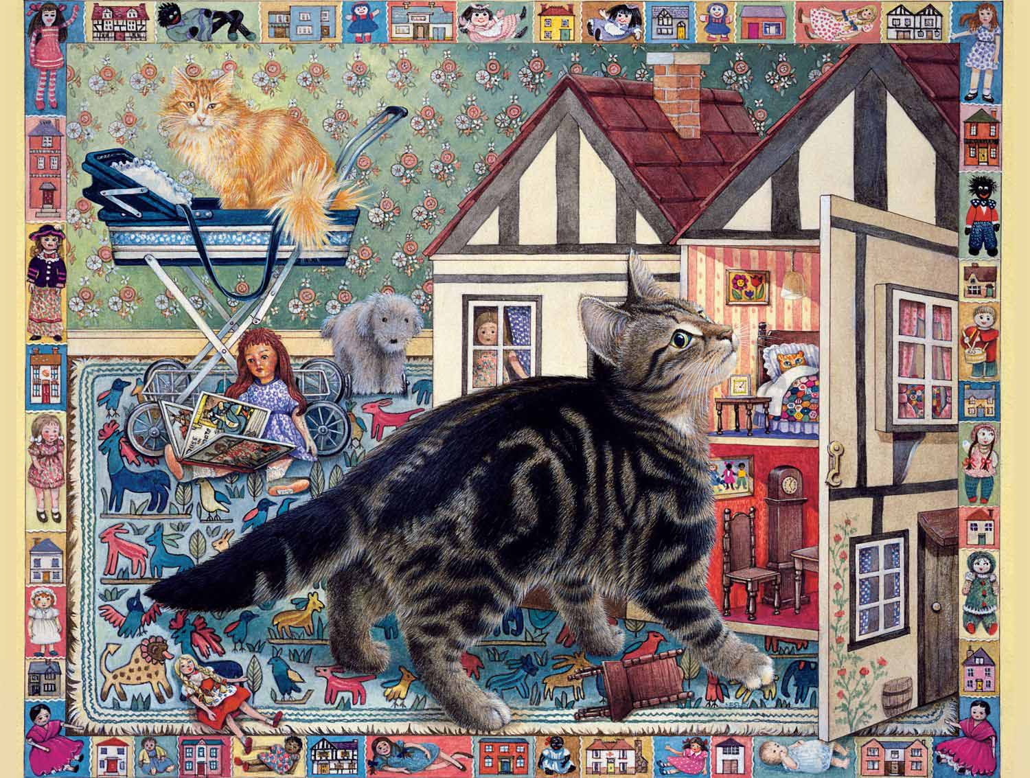 Cat Capers Cats Jigsaw Puzzle