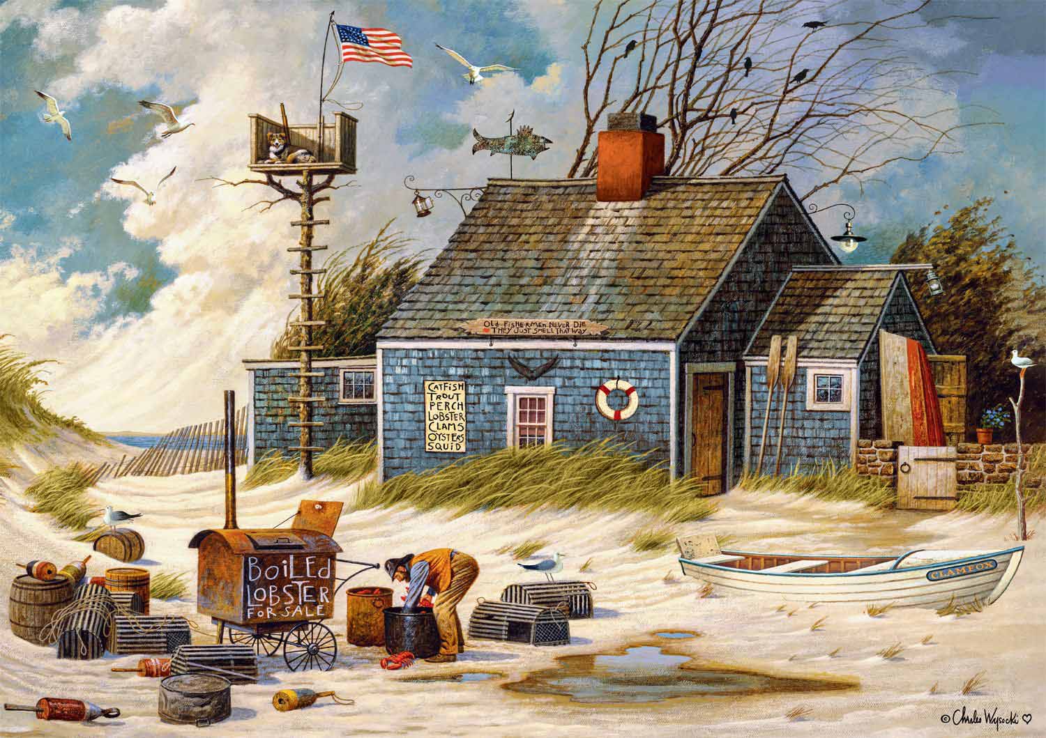 Peddler's Hope Chest - Scratch and Dent Landscape Jigsaw Puzzle