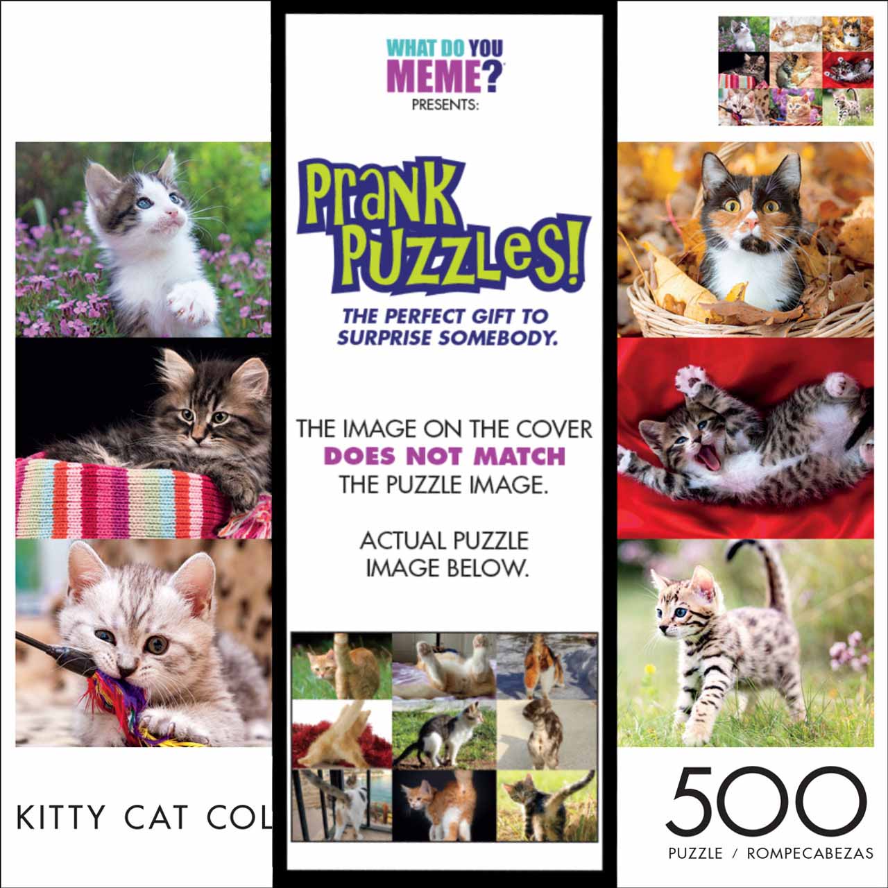 Kitty Cat Collage Prank Puzzle Cats Jigsaw Puzzle