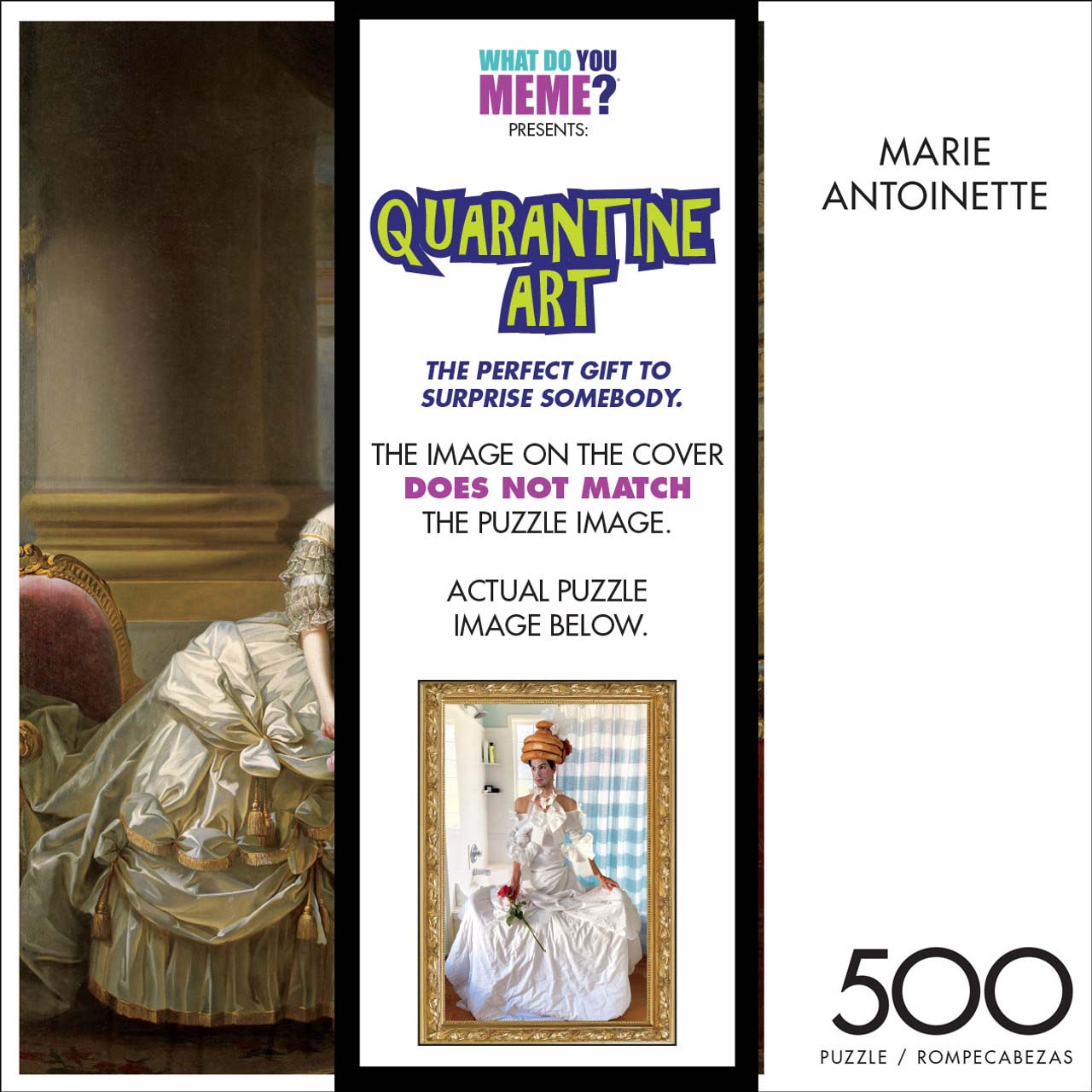 Marie Antoinette Prank Puzzle Fine Art Hidden Images