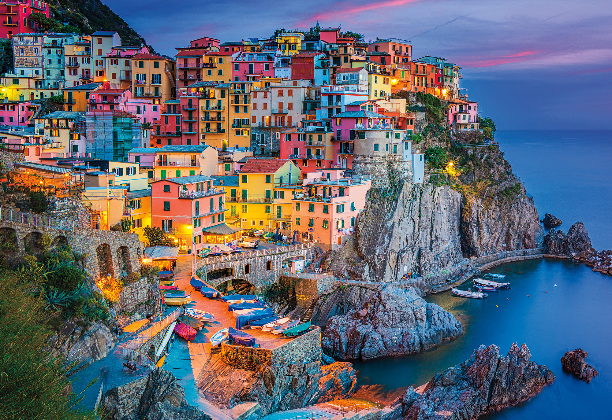 Dusk at Cinque Terre - Scratch and Dent