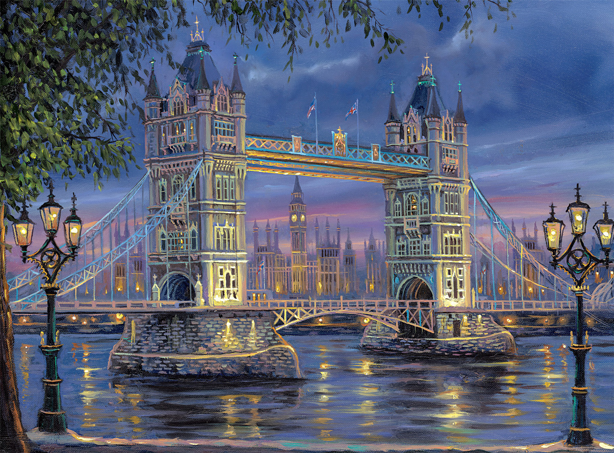 London Bridge London & United Kingdom Jigsaw Puzzle
