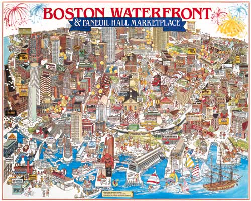 Boston Waterfront - Scratch and Dent Boston Jigsaw Puzzle