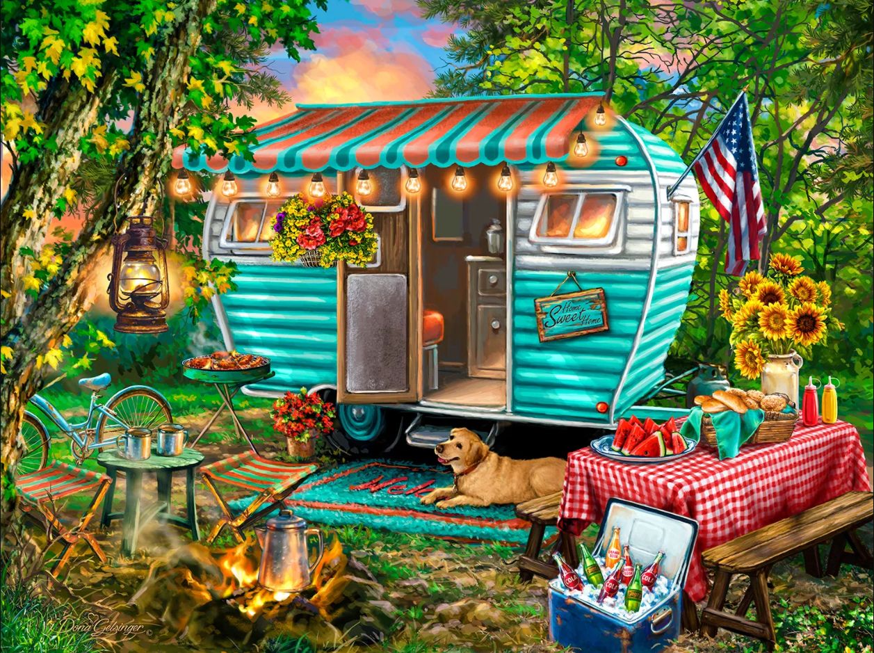 Home Sweet Home Around the House Jigsaw Puzzle