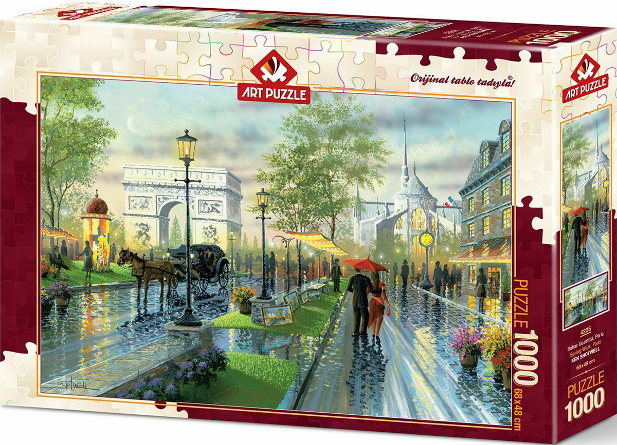 One Day In Paris Paris & France Jigsaw Puzzle By Jacarou Puzzles