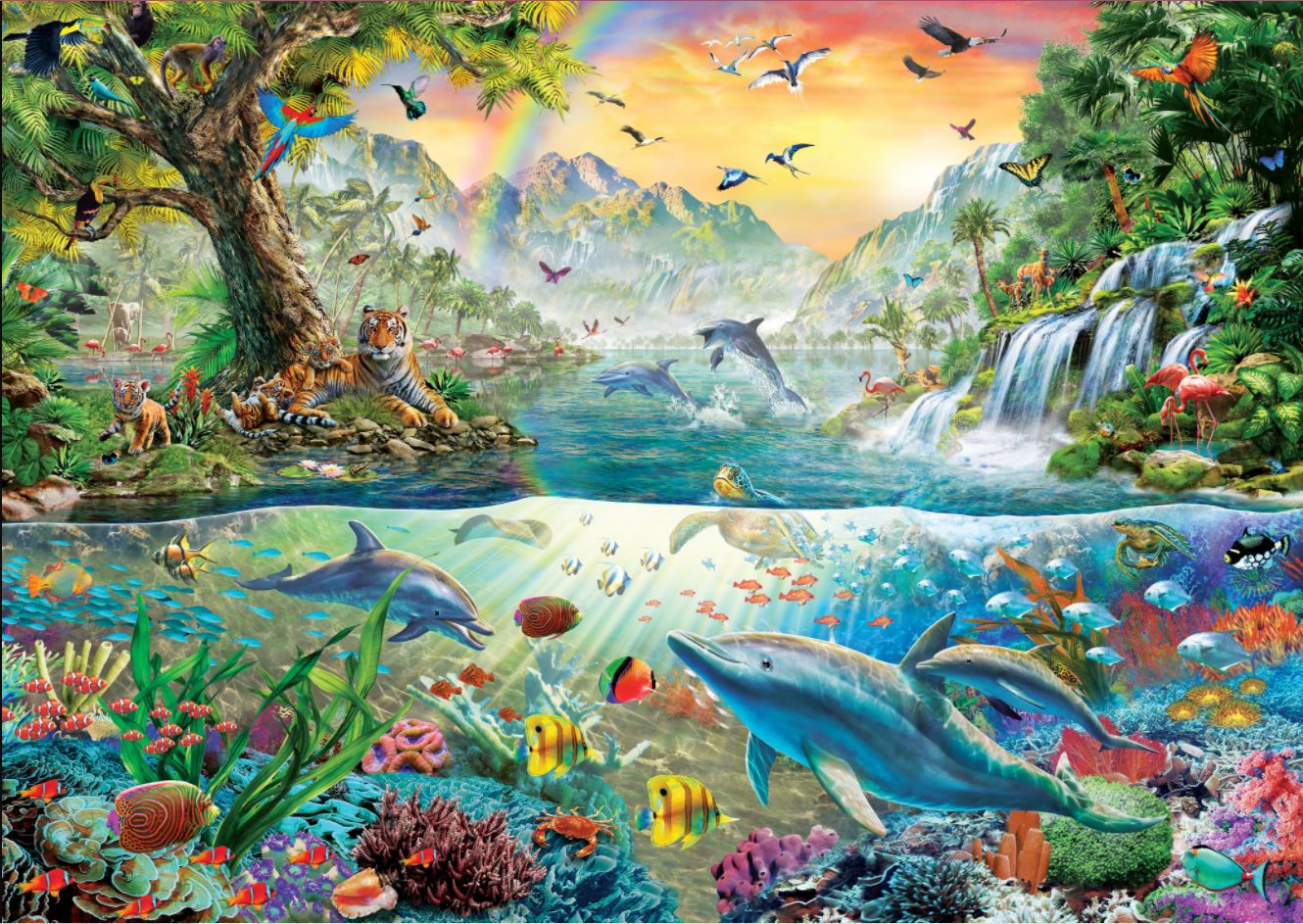 Utopia Jungle Animals Jigsaw Puzzle