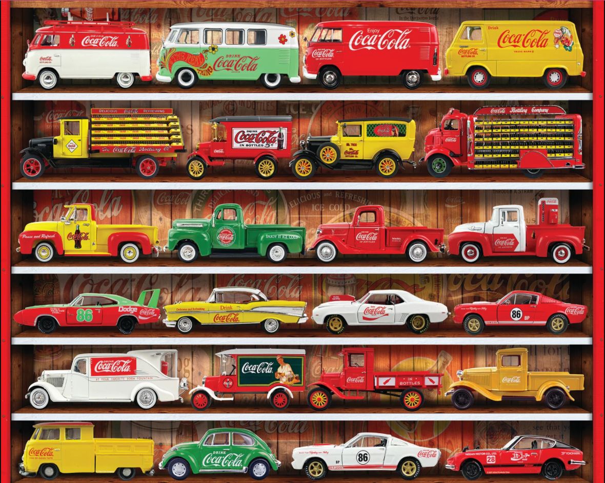 Coca-Cola Cars Car Jigsaw Puzzle