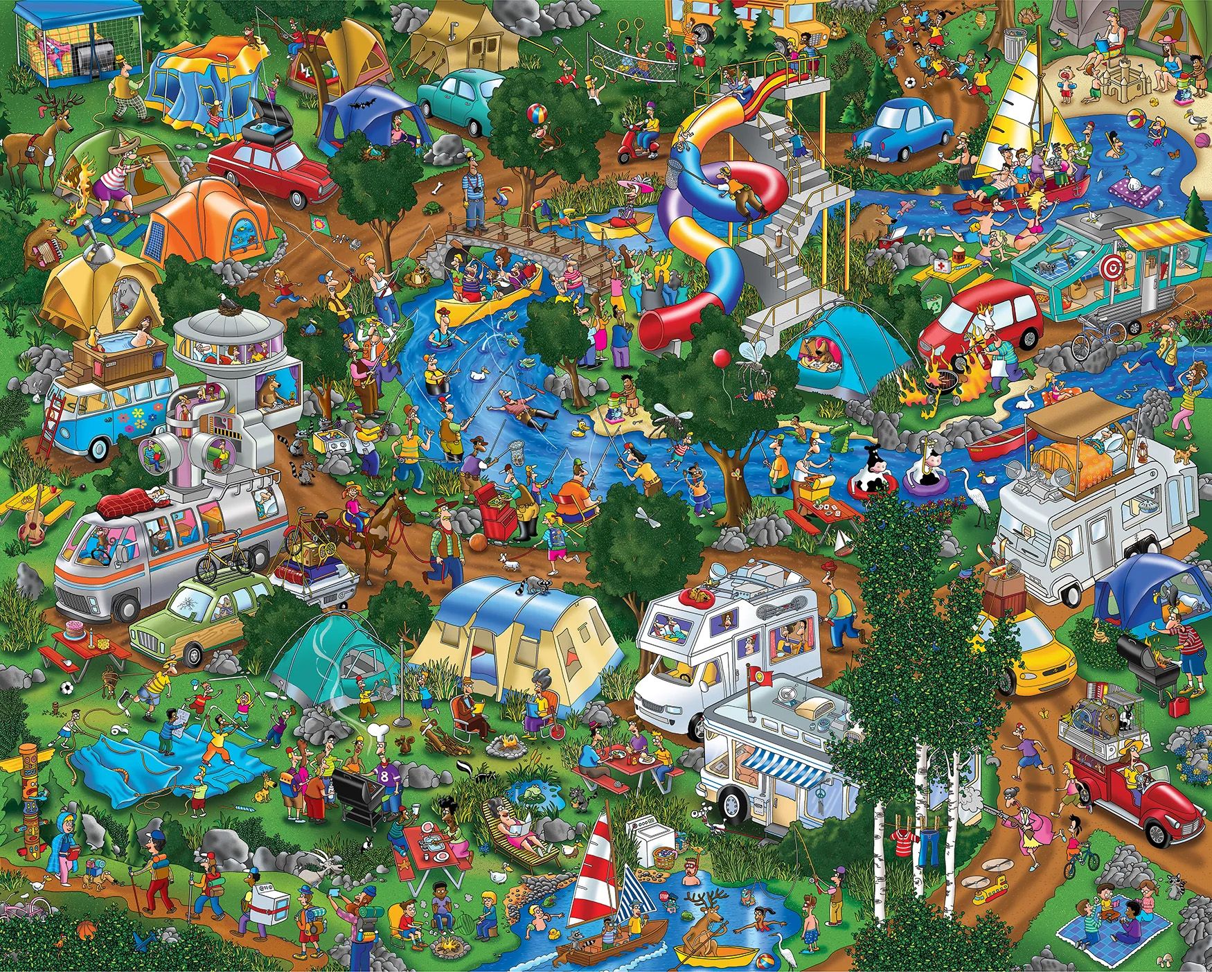 Camping World Humor Jigsaw Puzzle