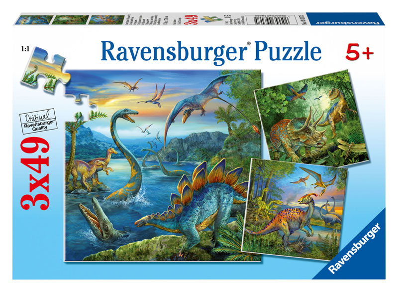 Dinosaur Fascination Dinosaurs Jigsaw Puzzle