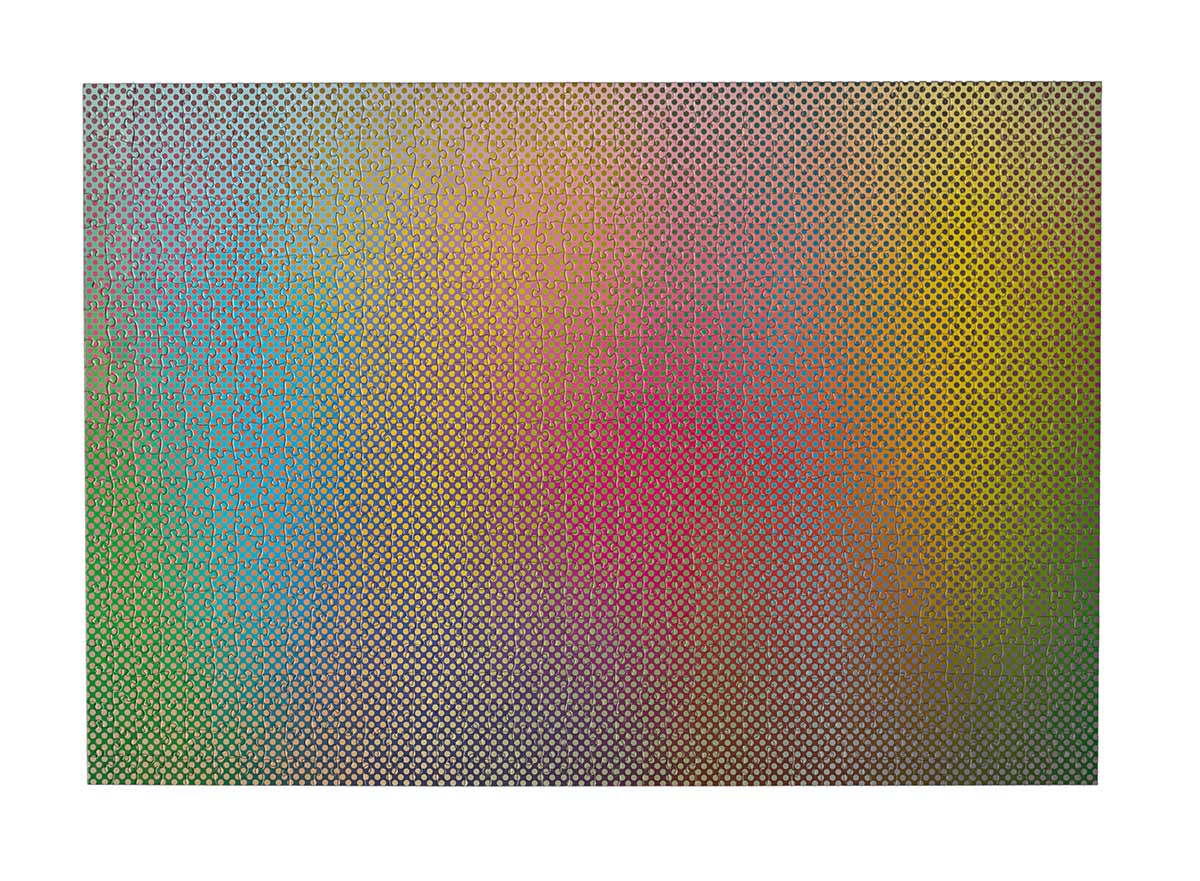 1000 Vibrating Colours Rainbow & Gradient Jigsaw Puzzle